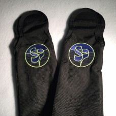 Carbondura Leg Pad Covers with Custom Color Logo